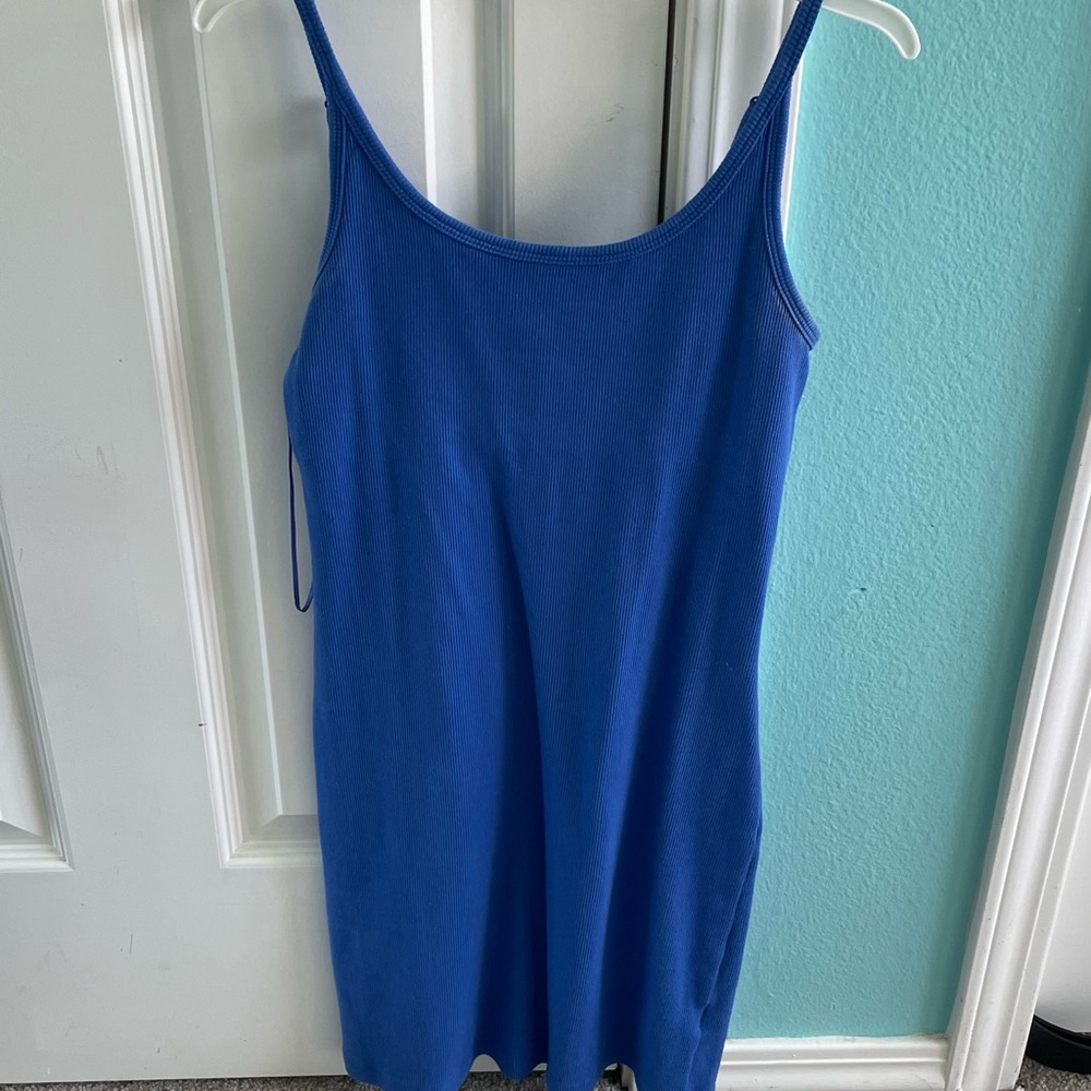 Blue Women's Tight Dress